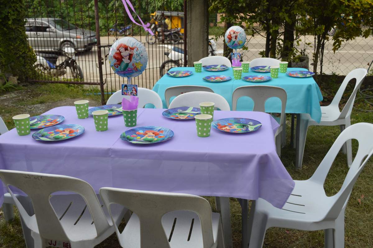 Yalena's 3rd Mermaid Birthday Bash - Little Mermaid