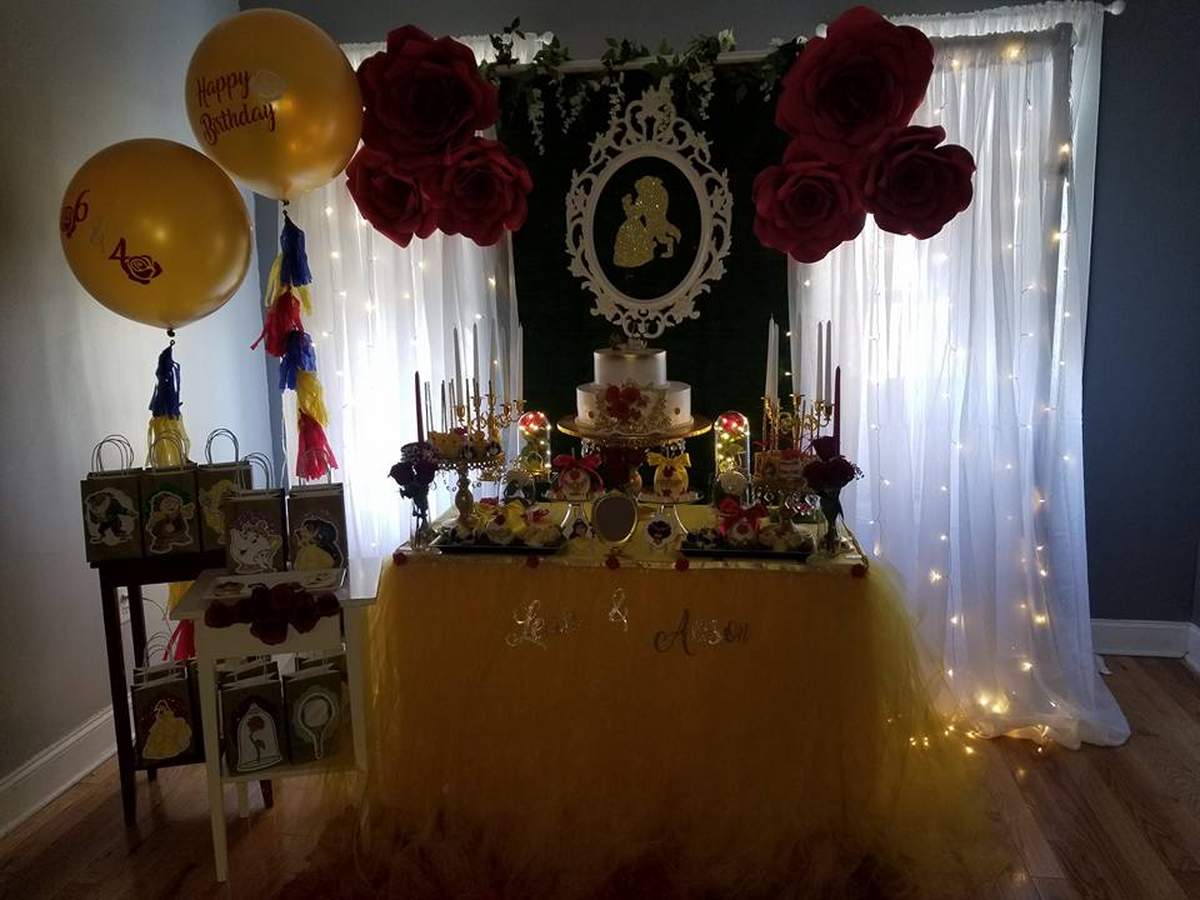 Beauty and the beast birthday party - Belle / Beauty and the Beast