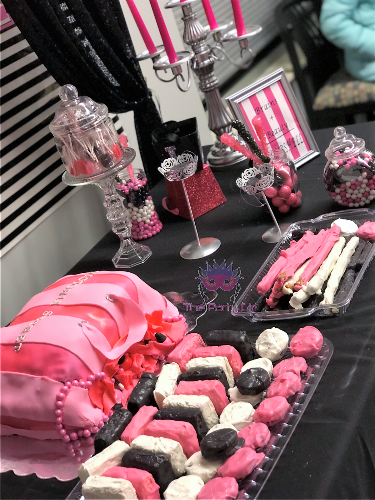 Victoria Secret PINK Birthday Party Ideas Photo 17 of 17