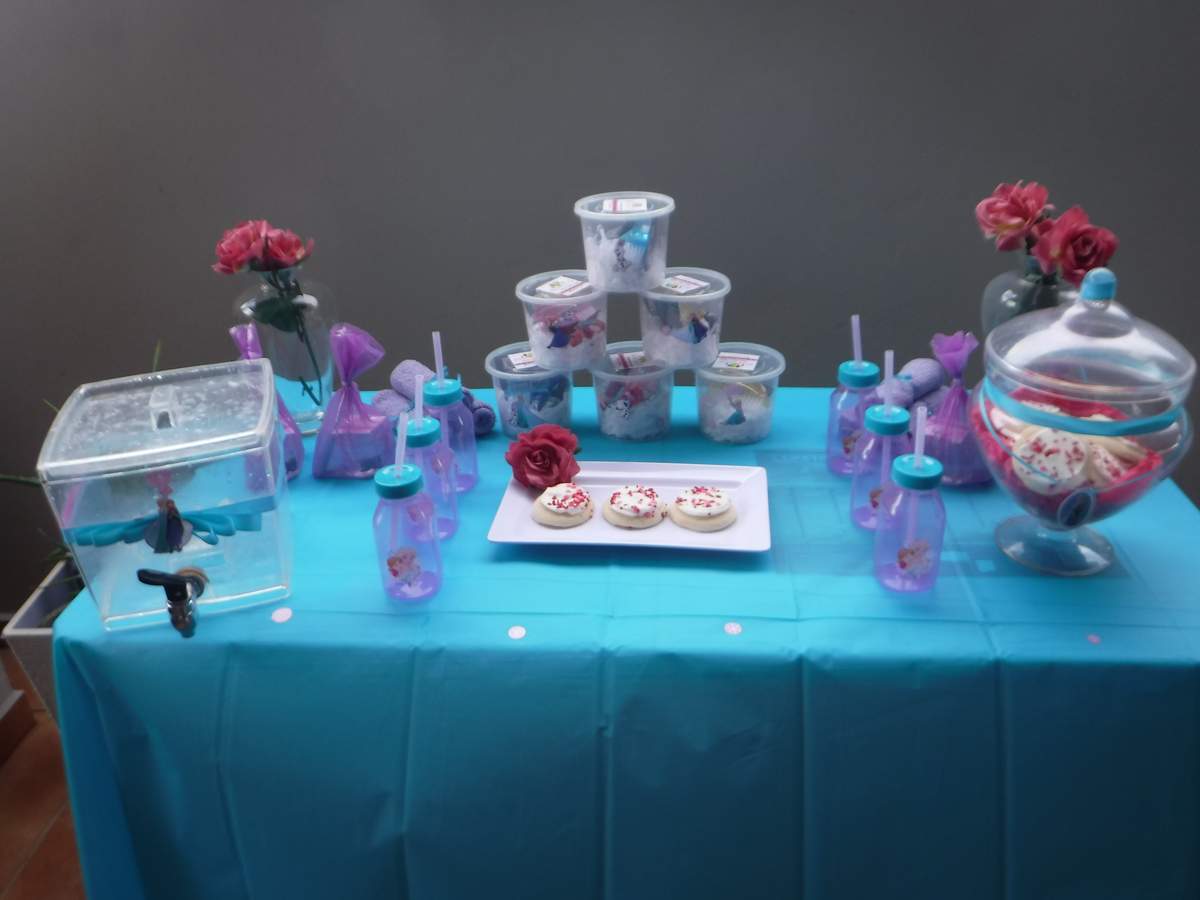 Alena Frozen Birthday Spa  - Spa Party 