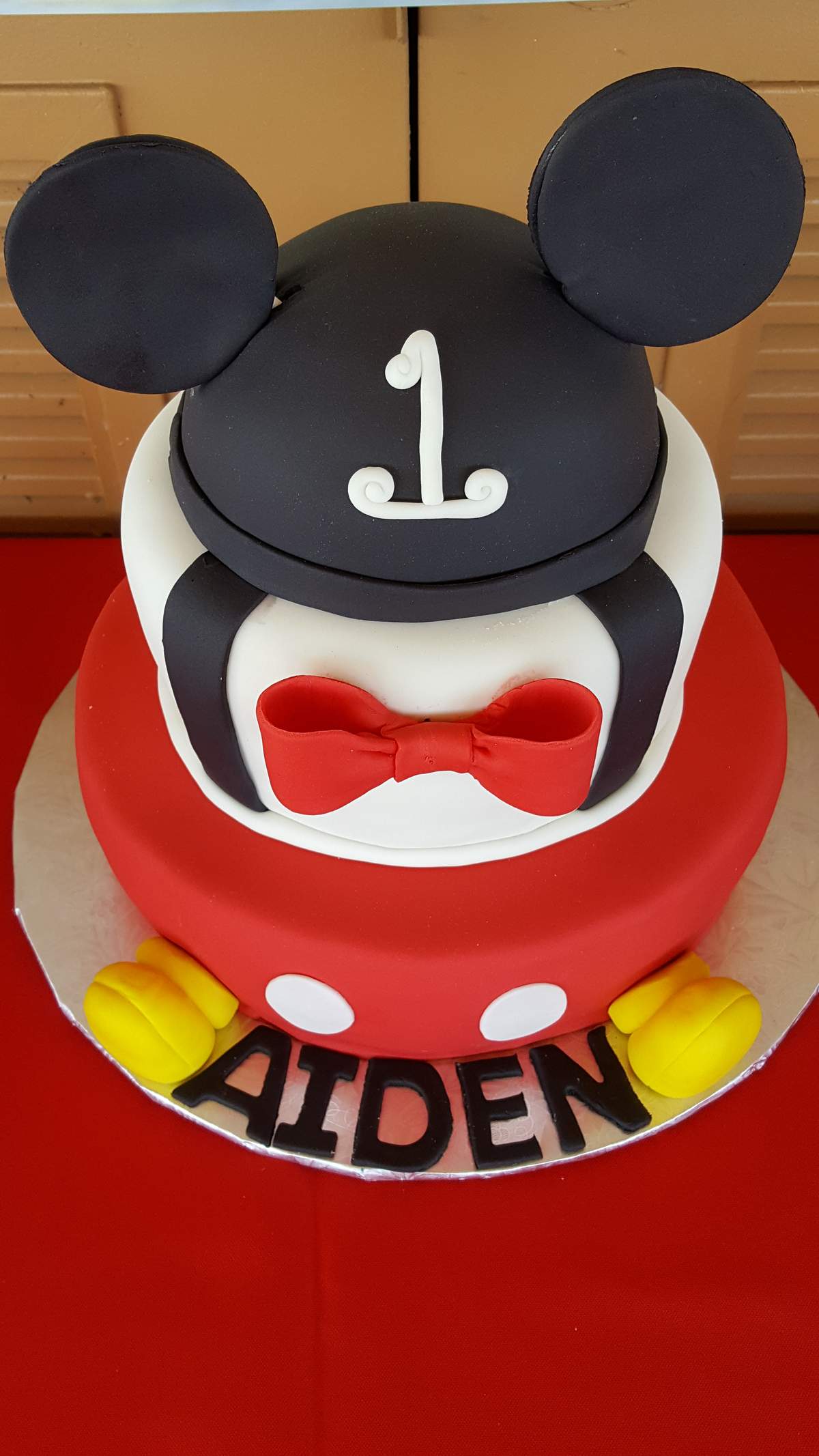 Aiden's 1st Mickey Mouse Clubhouse Birthday Party - Mickey Mouse Playhouse