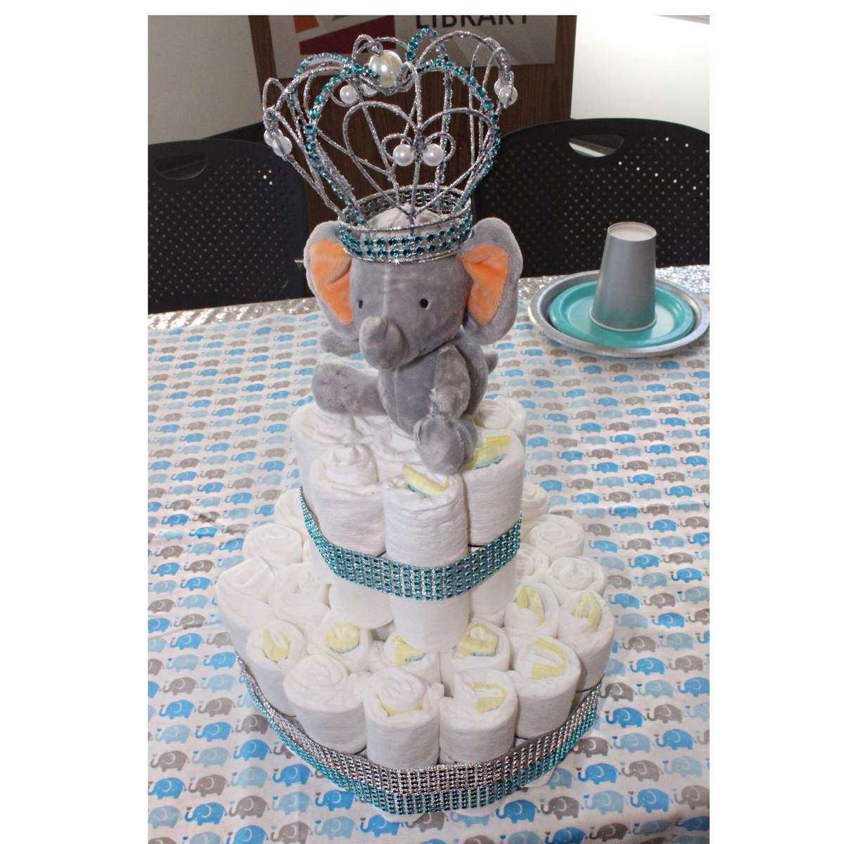 Elephants Baby Shower Party Ideas Photo 3 of 17 Catch My Party