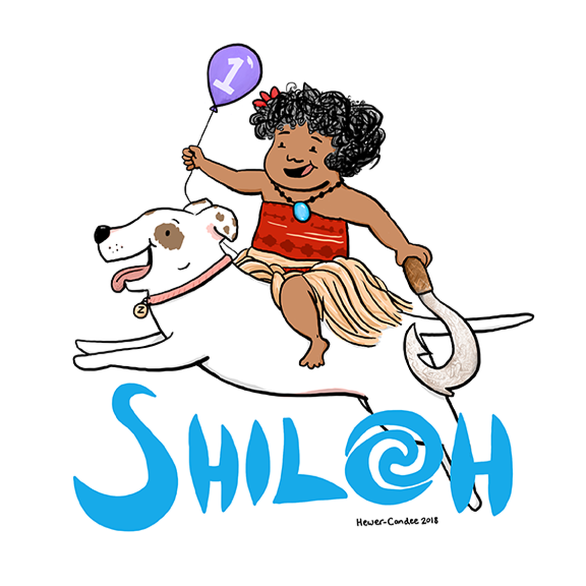 Shilohs First Moana Birthday - Moana 