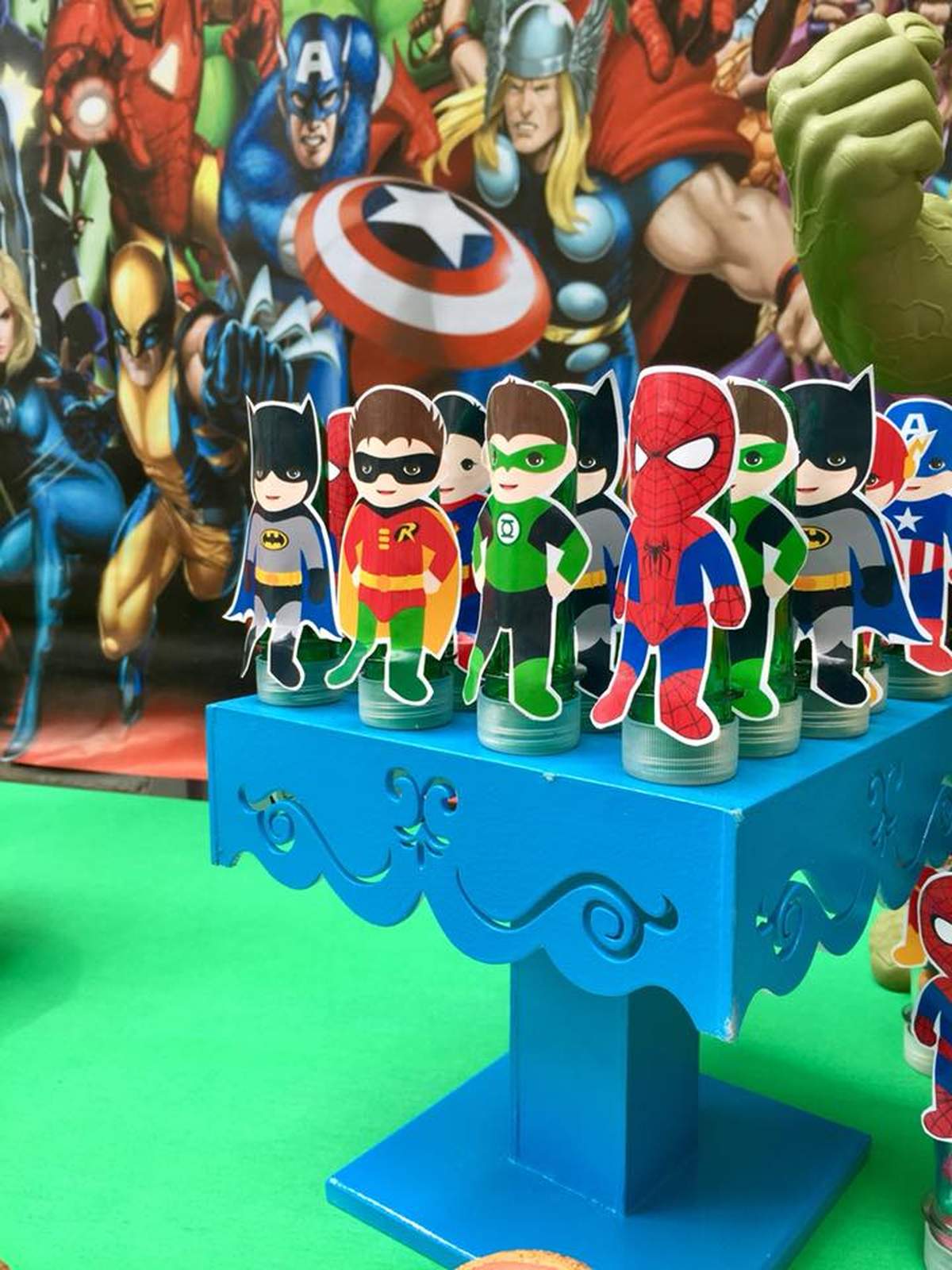 Superheroes Birthday Party Ideas Photo 10 of 16 Catch My Party