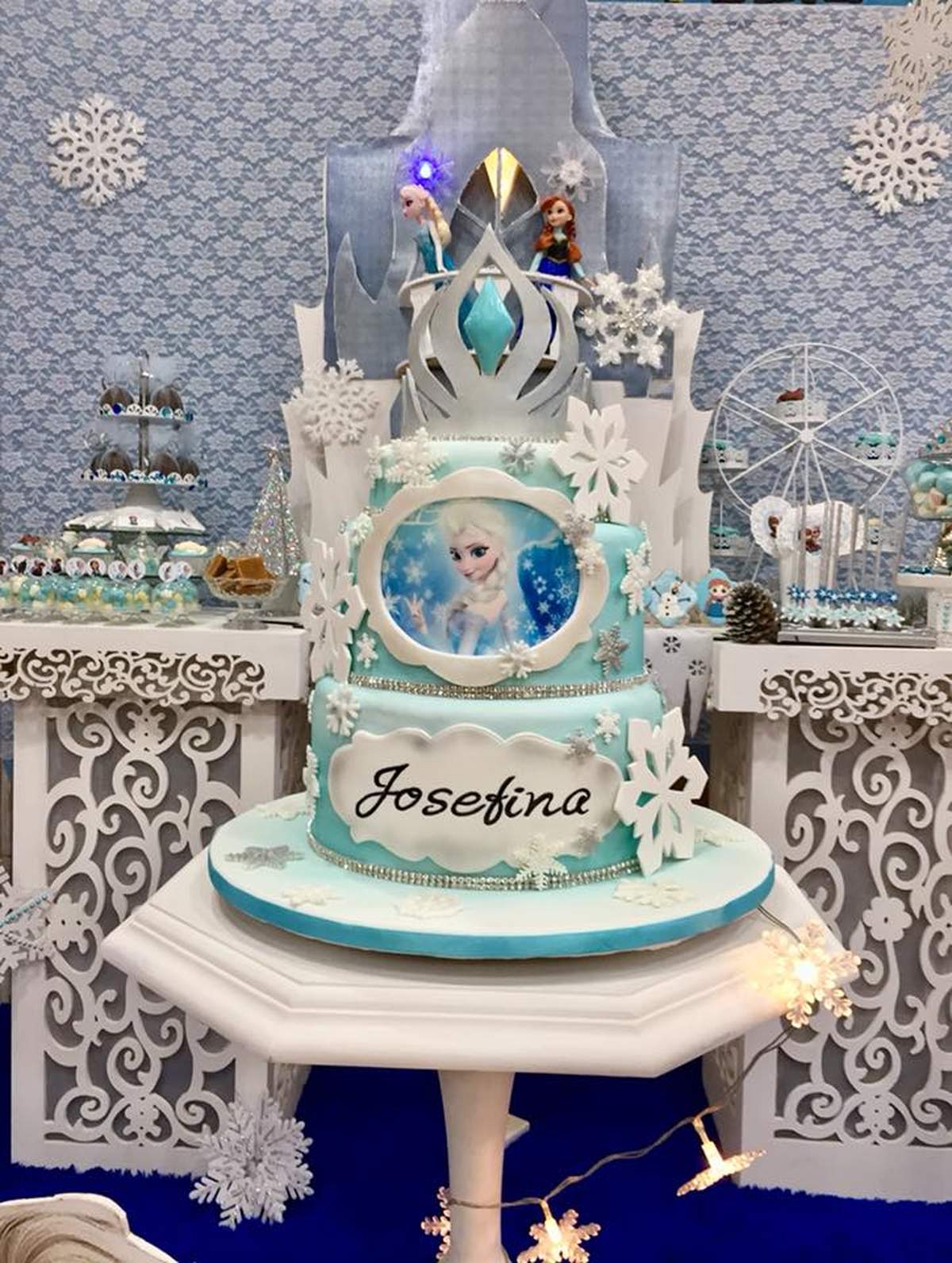Blue Sky Frozen birthday party - Frozen (Disney)