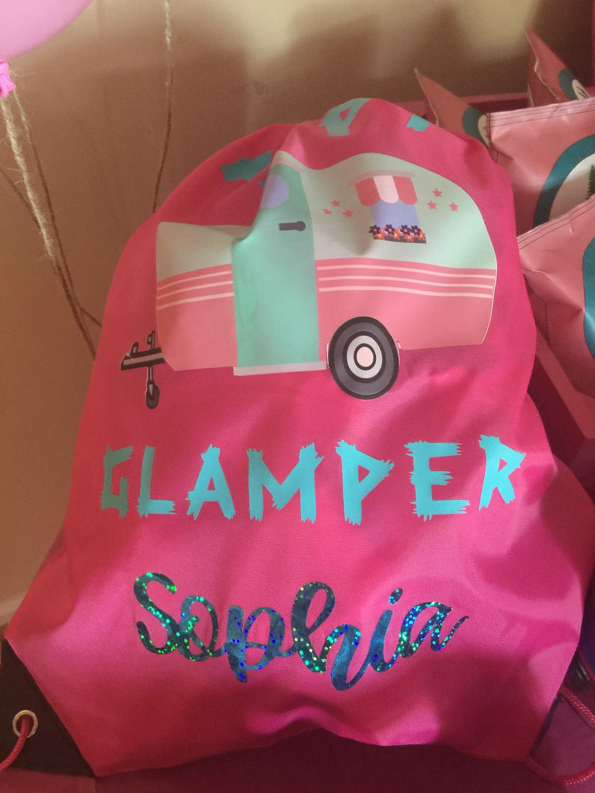 Camp Sophia - Glamping birthday party