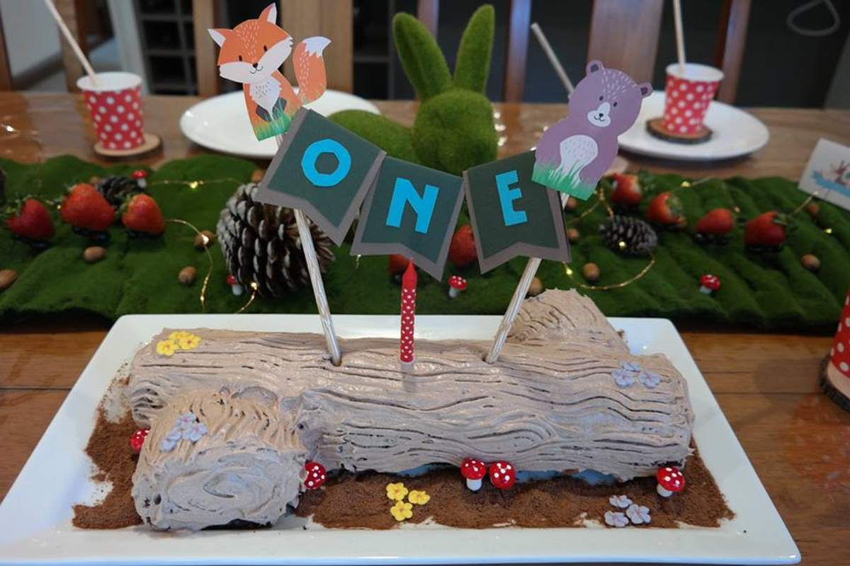 Oliver's first birthday - Enchanted forest