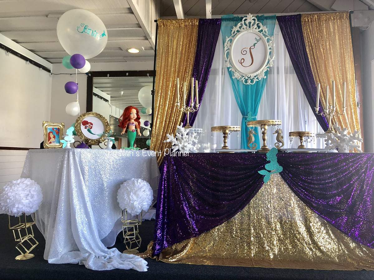 Janine 1st Birthday Party  - Mermaids