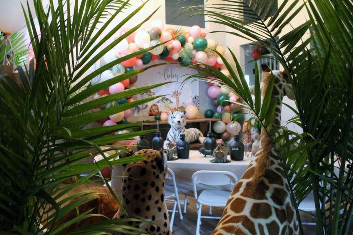 Safari 6th birthday party - Safari