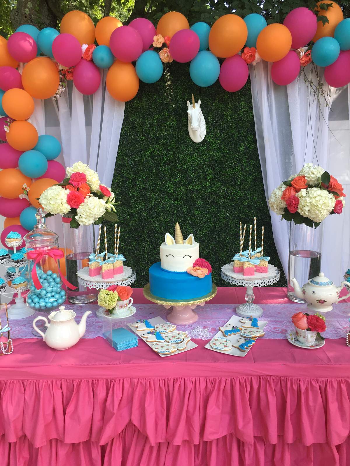 Daniela's Unicorn tea party  - Tea party/ Unicorn 