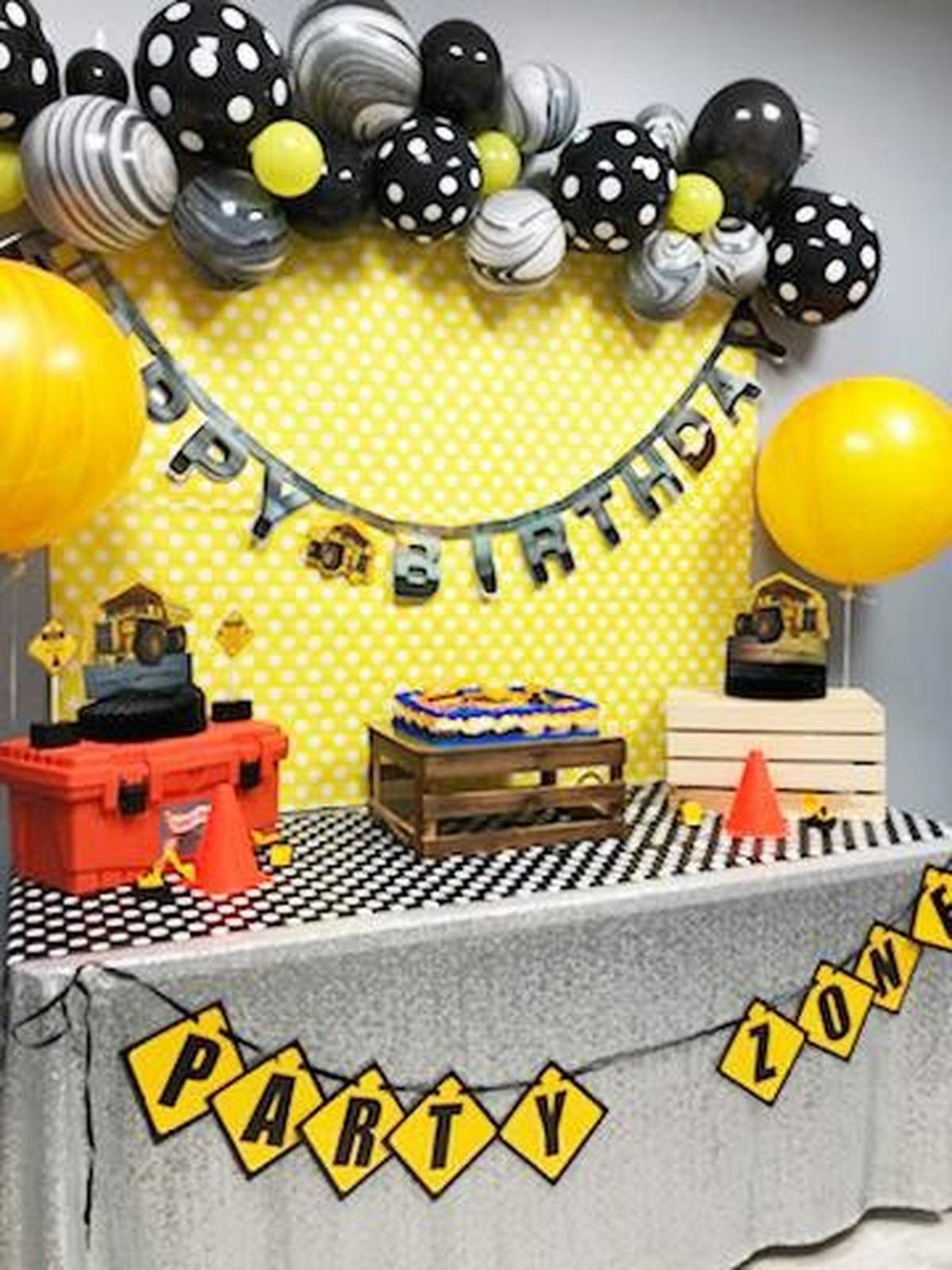 Construction Birthday Party - Construction 