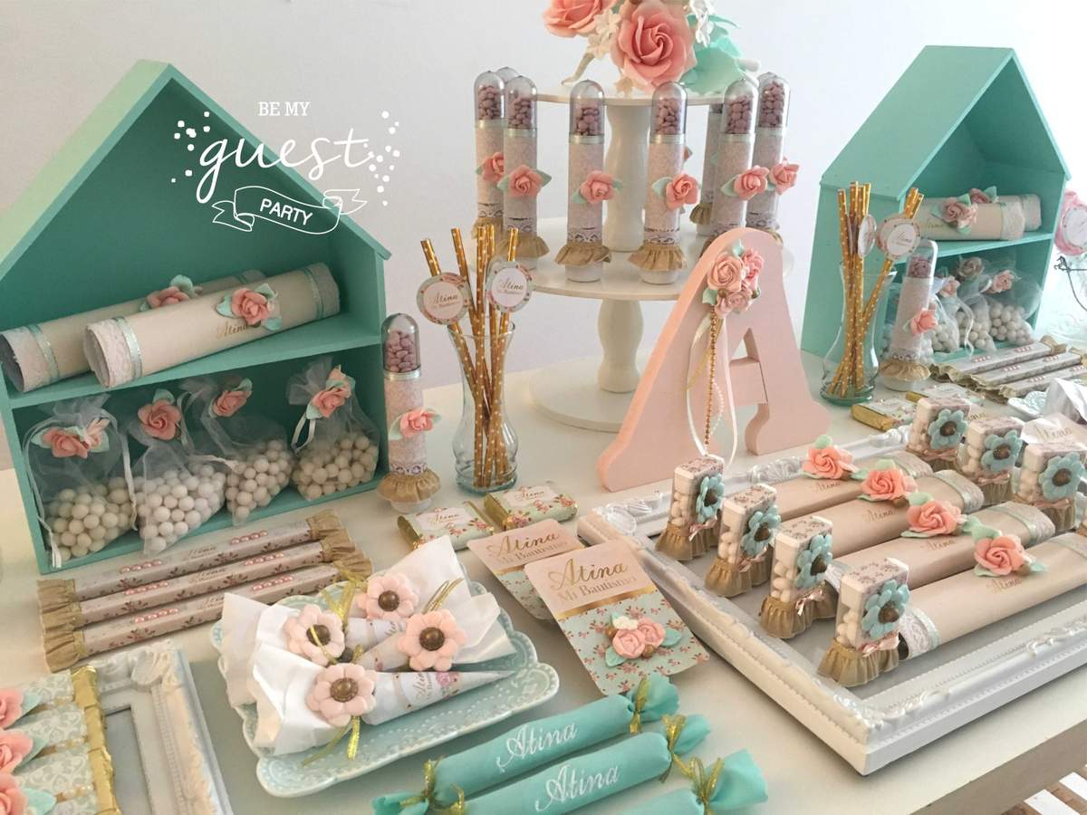 Bautismo Atina - Shabby chic