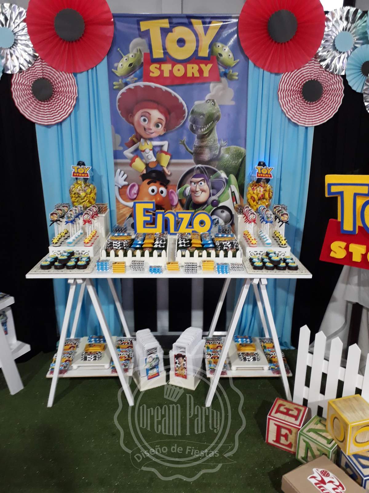 Enzo's Toy Story 4th birthday party - Toy Story