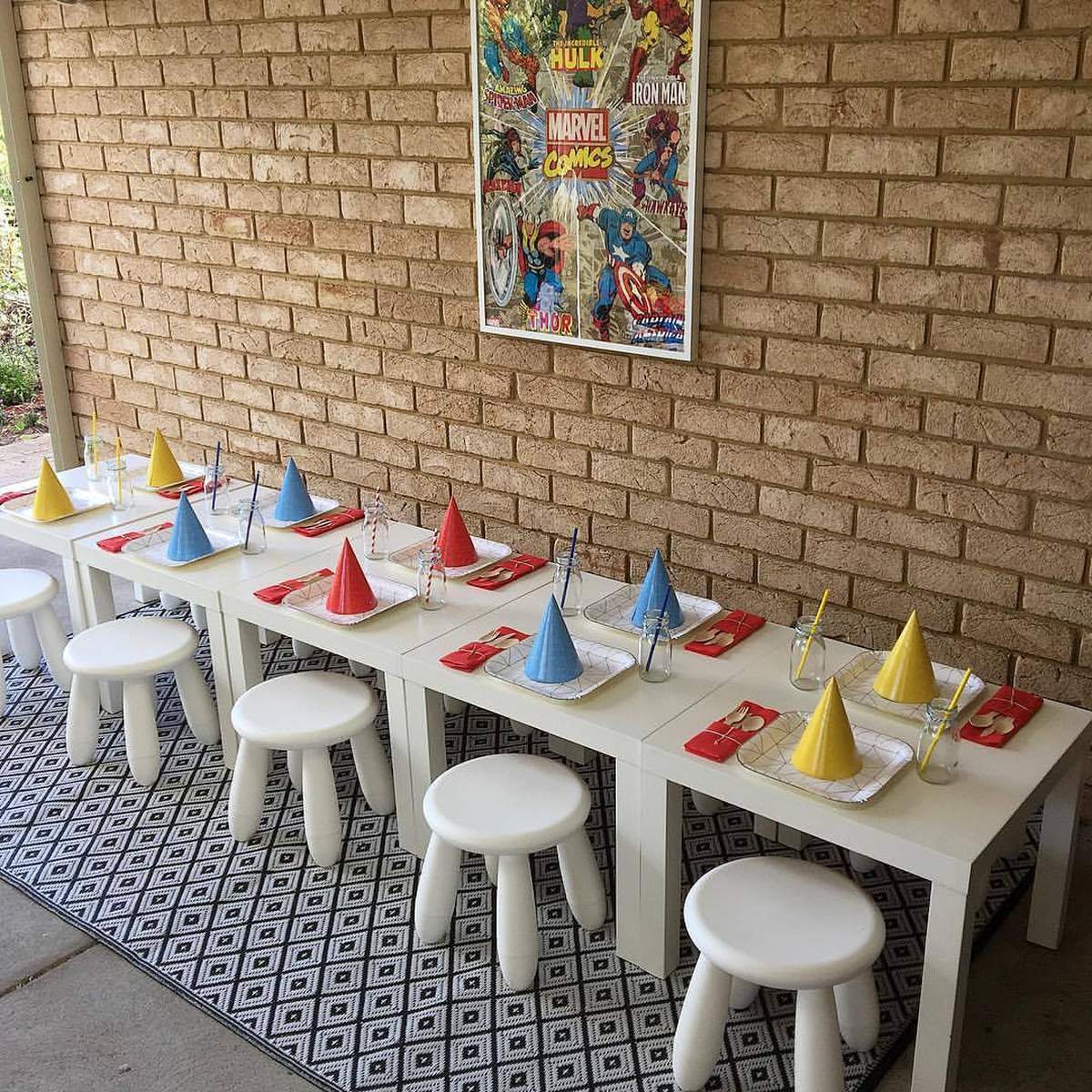 Jack's Superhero 5th birthday party - Superheroes