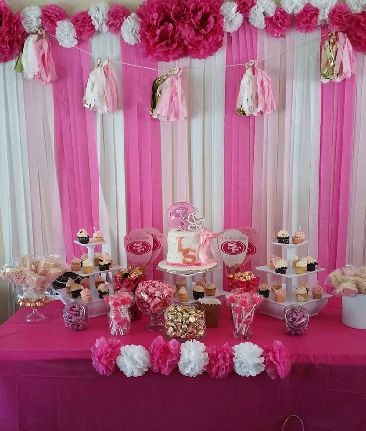 Baby Laelah’s 49er’s Shower - Football