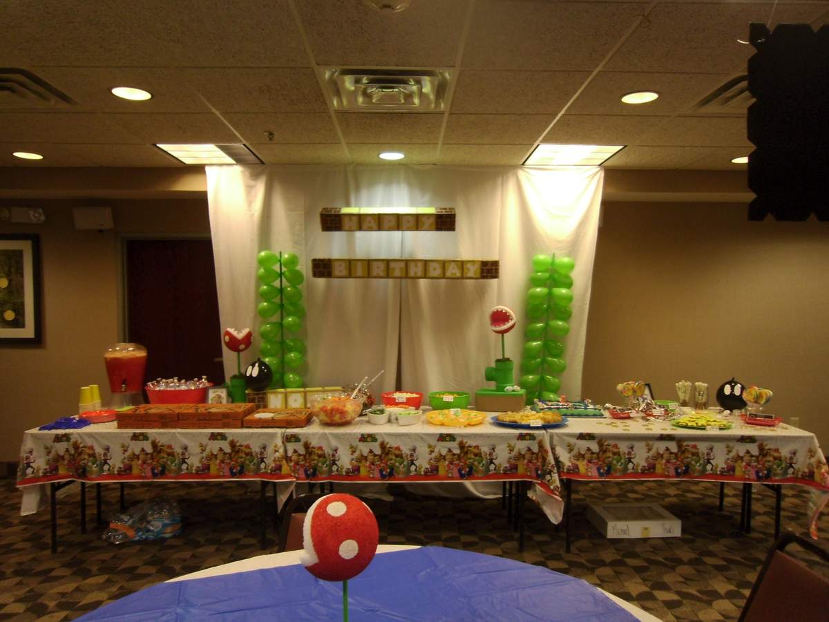 Noah's Super Mario Bros 7th Birthday - Super Mario Bros