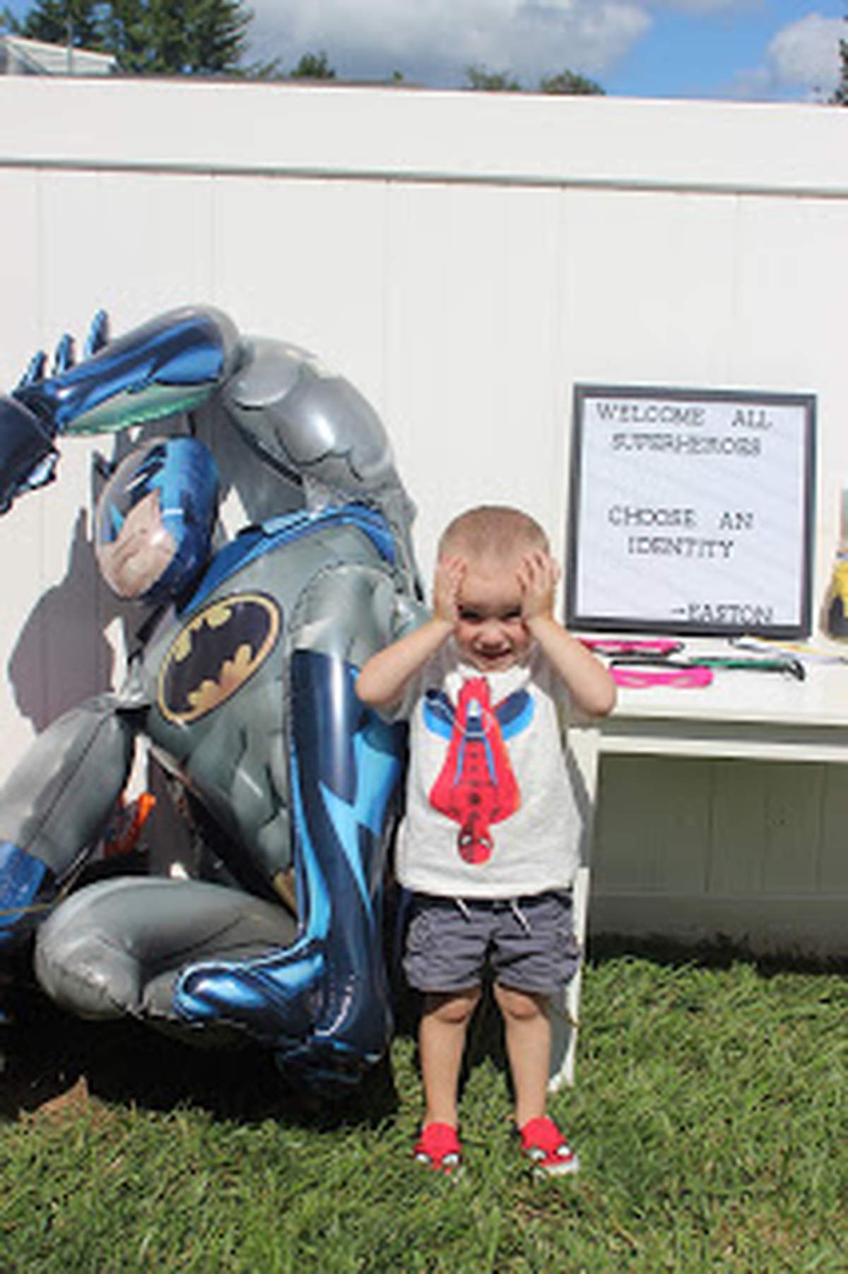 Easton's Superhero Party - Superheroes