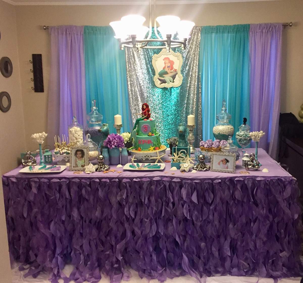 Sabrina’s Mermaid 4th birthday party - Mermaids