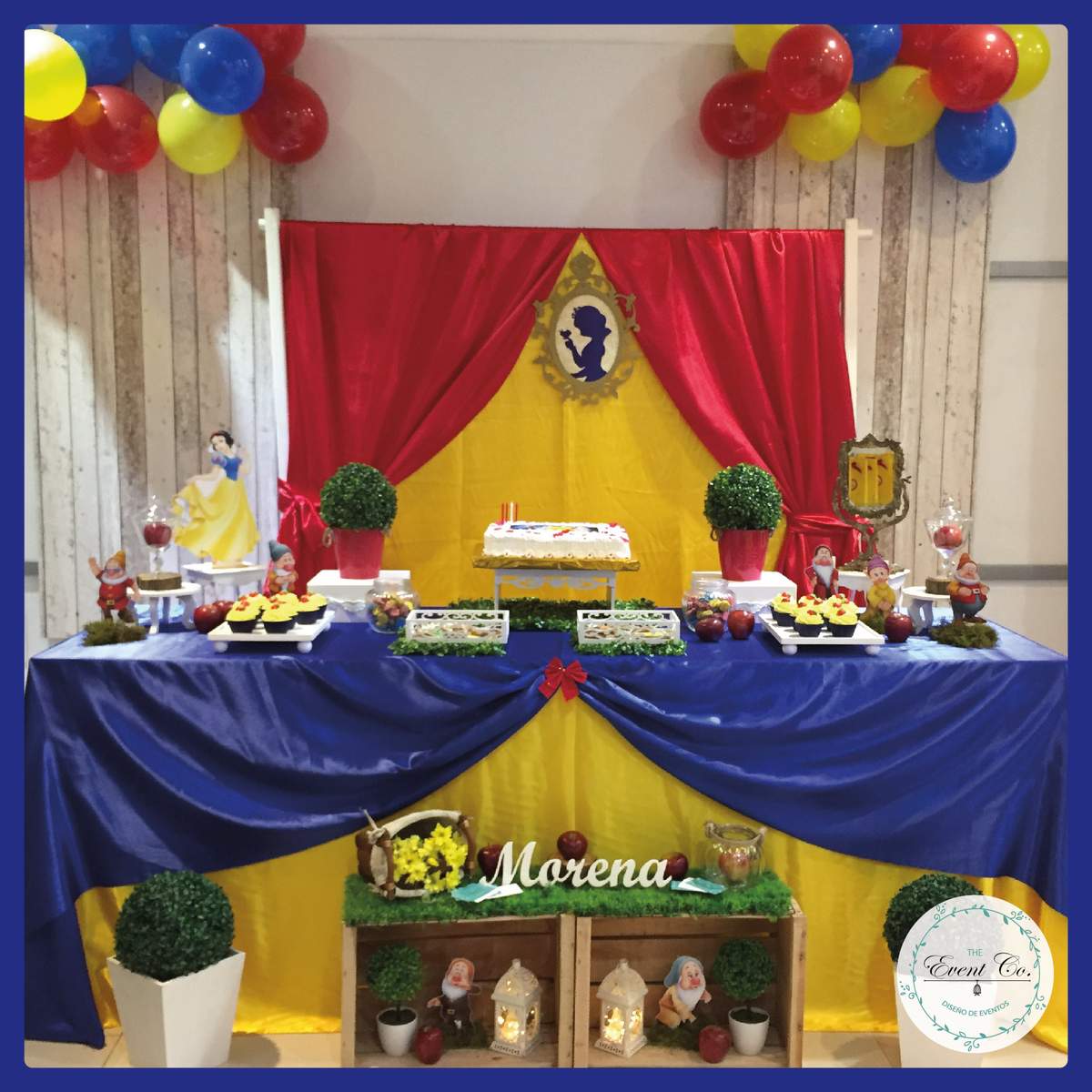 Snow White 4th Birthday Party - Snow White