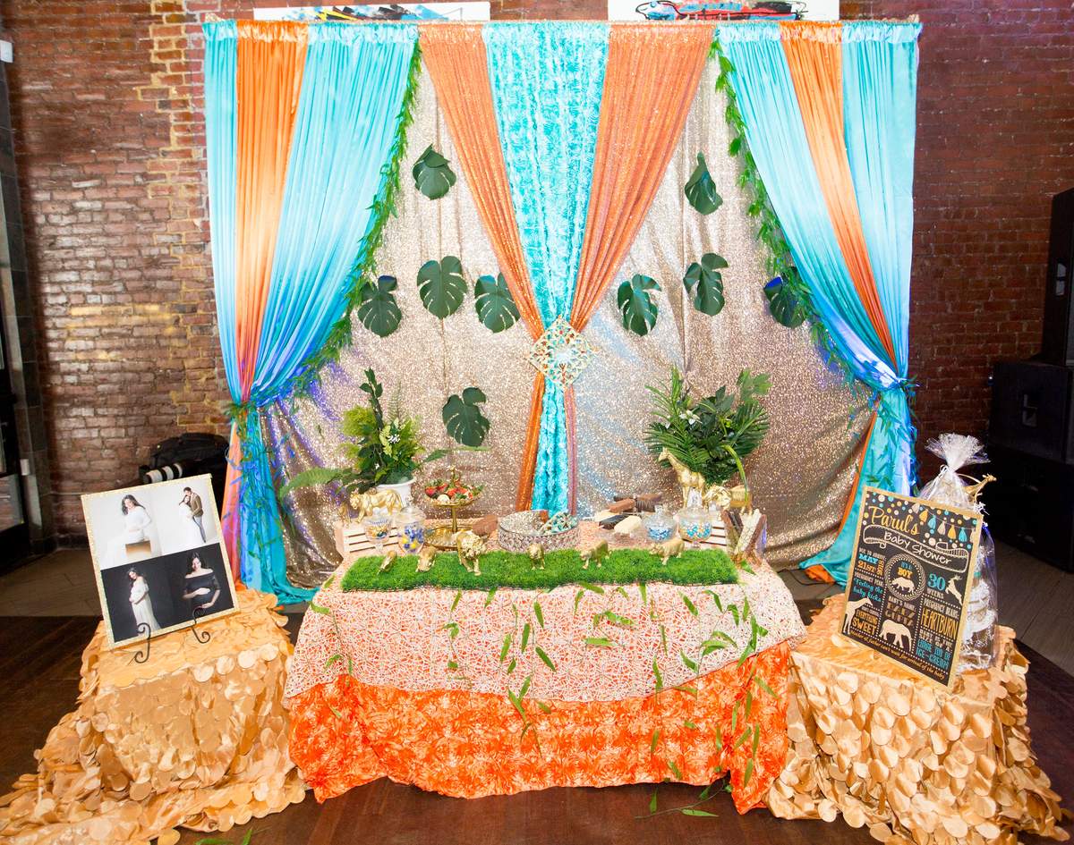 Glamorous safari Baby Shower - Glamorous safari baby shower