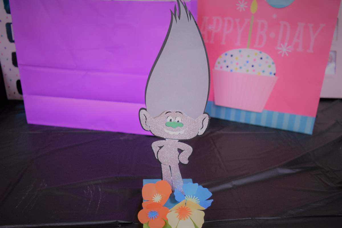 Trolls birthday party - None