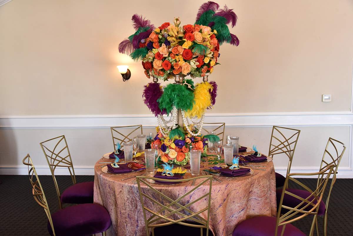 70th Themed Birthday  - Mardi Gras 