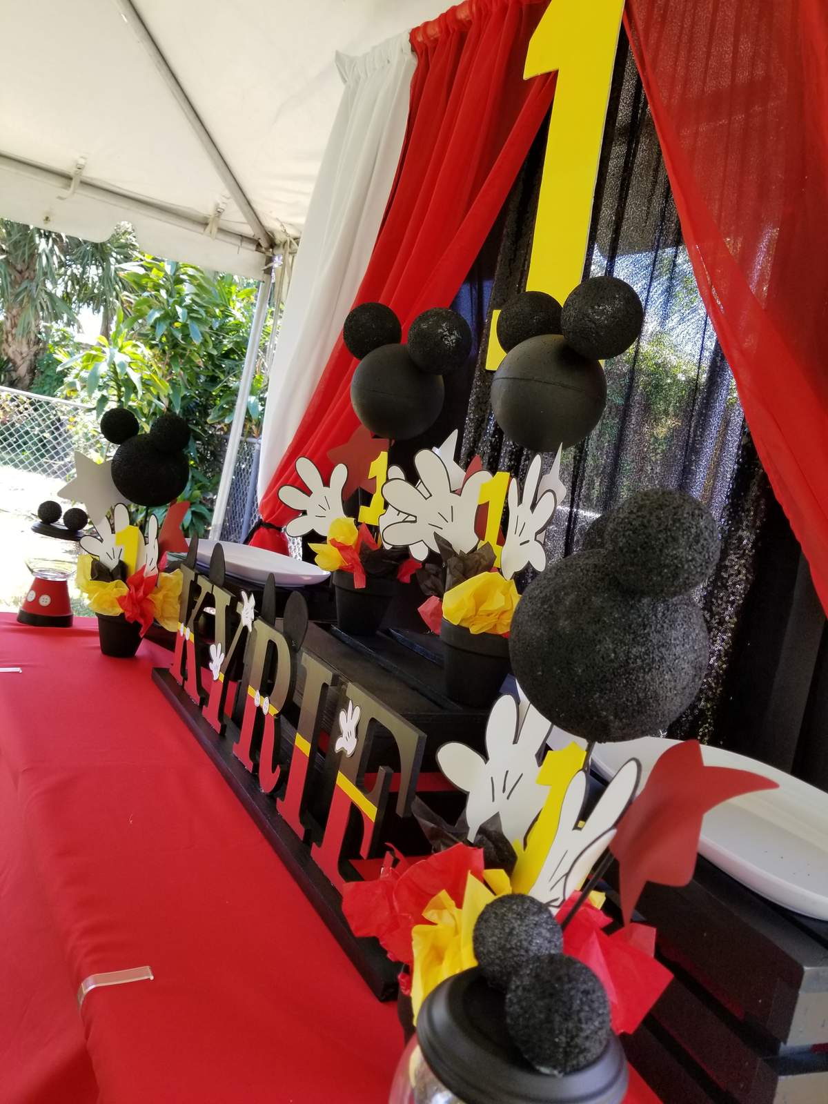 Mickey mouse birthday party - None