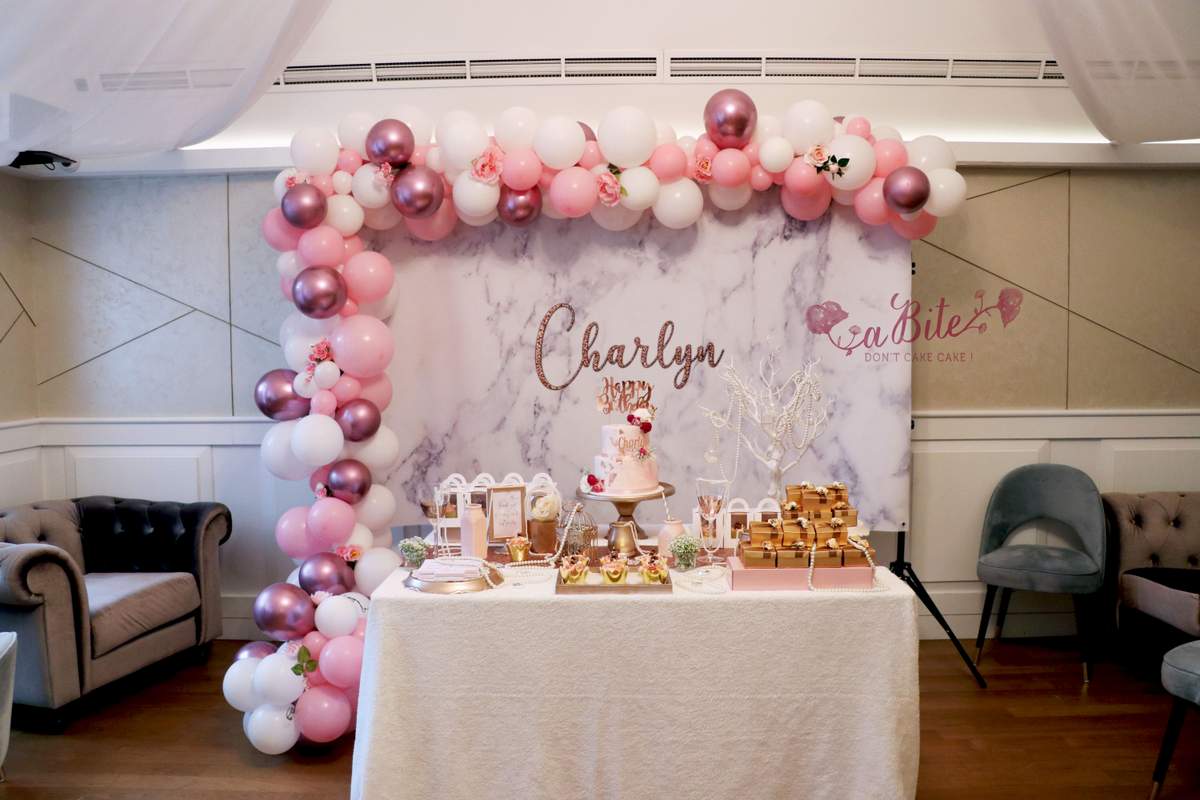 Charlyn's Rose Gold x Blush Party - Rose Gold