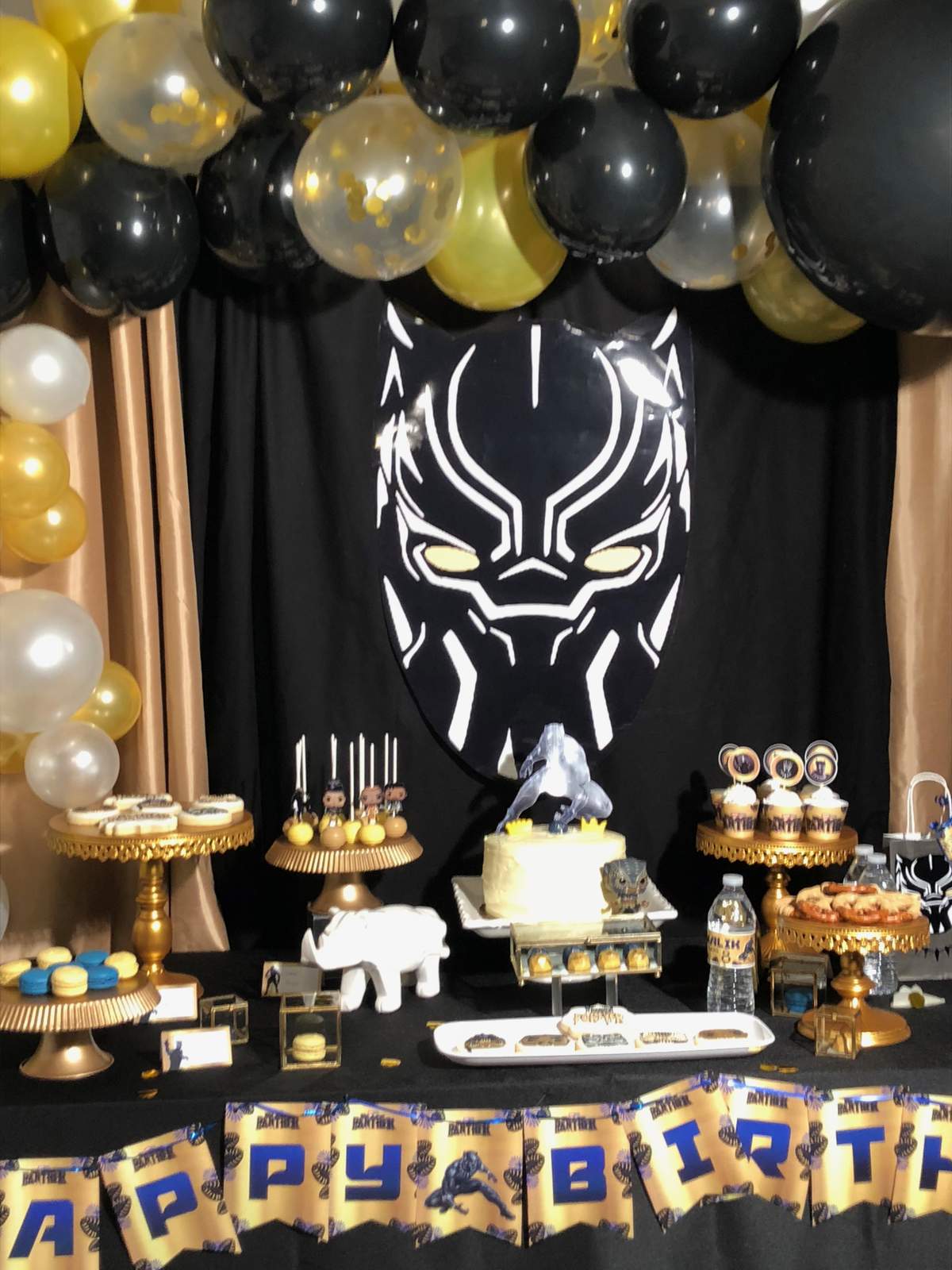 Black Panther Birthday Party Ideas | Photo 1 of 39 | Catch My Party