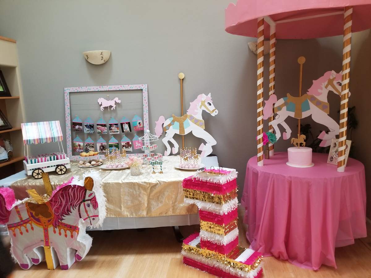 Galilea's Carousel 1st birthday  - Carrousel 