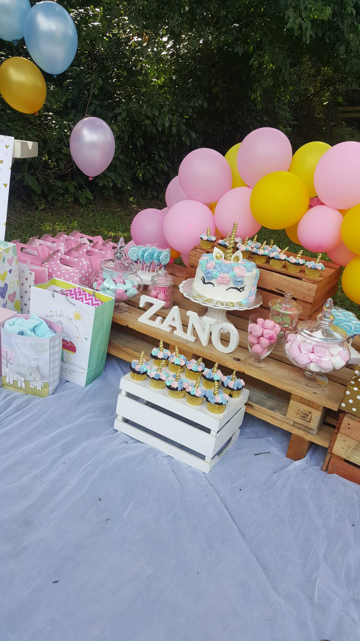 Unicorn Birthday Party Ideas Photo 2 of 3 Catch My Party