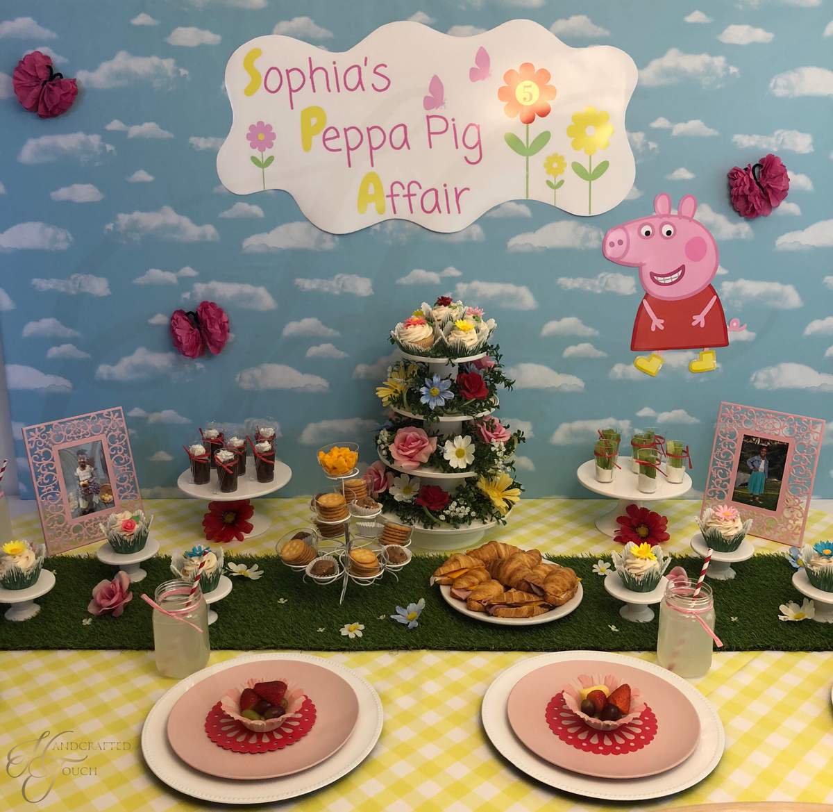 Sophia’s Peppa Pig-Inspired Garden Spa-ty! - Garden party, Spa party, Peppa Pig-ish