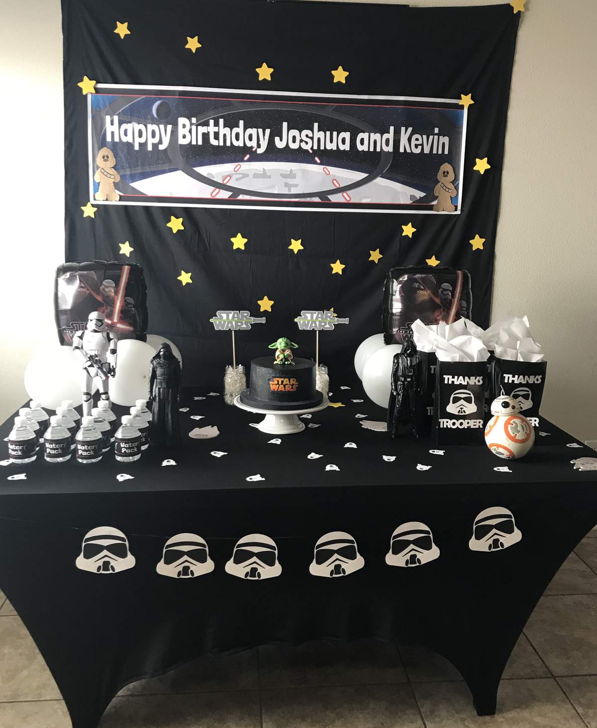 Joshua and Kevin’s star wars party  - Star wars
