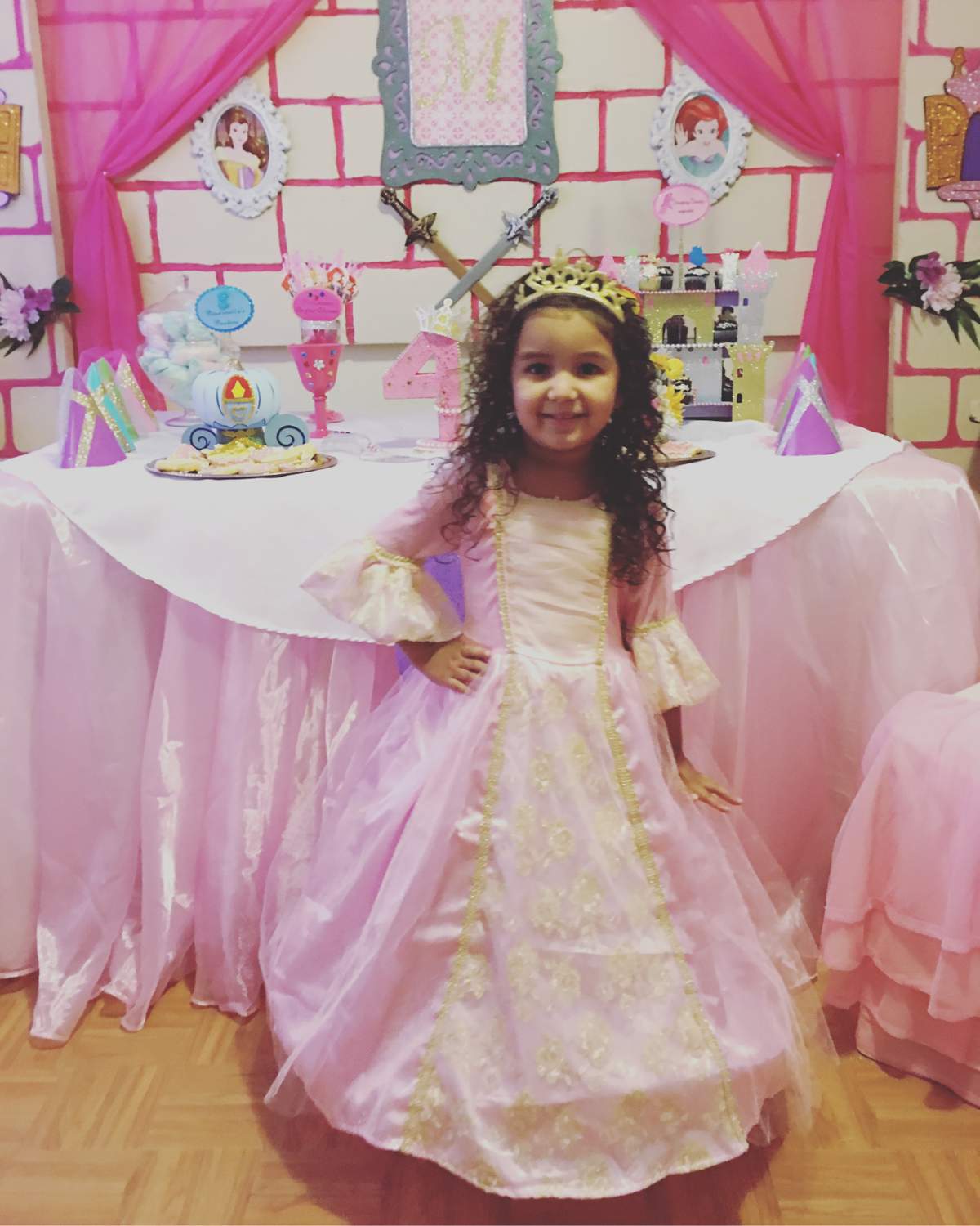 Maryah’s 4 birthday party - Princess party