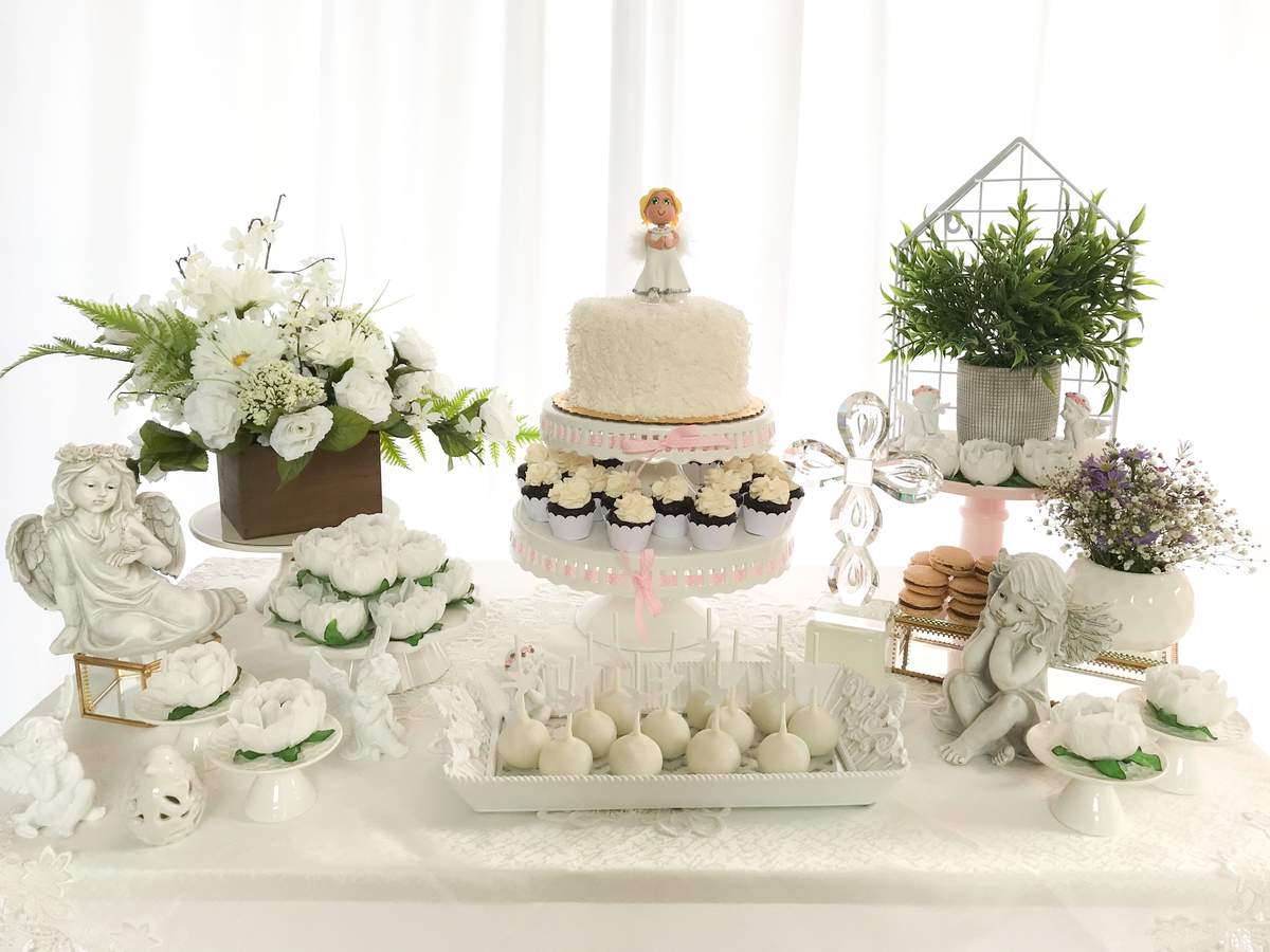 Angels & Flowers Baptism - Christening 