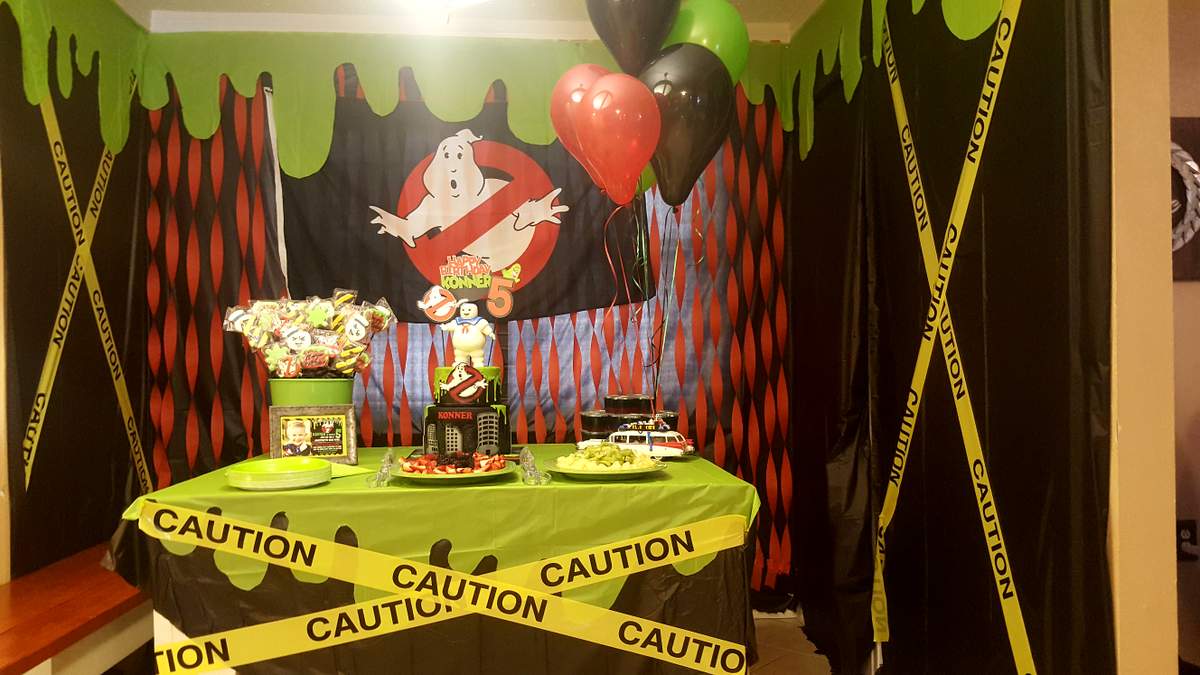 Konner's Ghostbusters party - Ghostbusters
