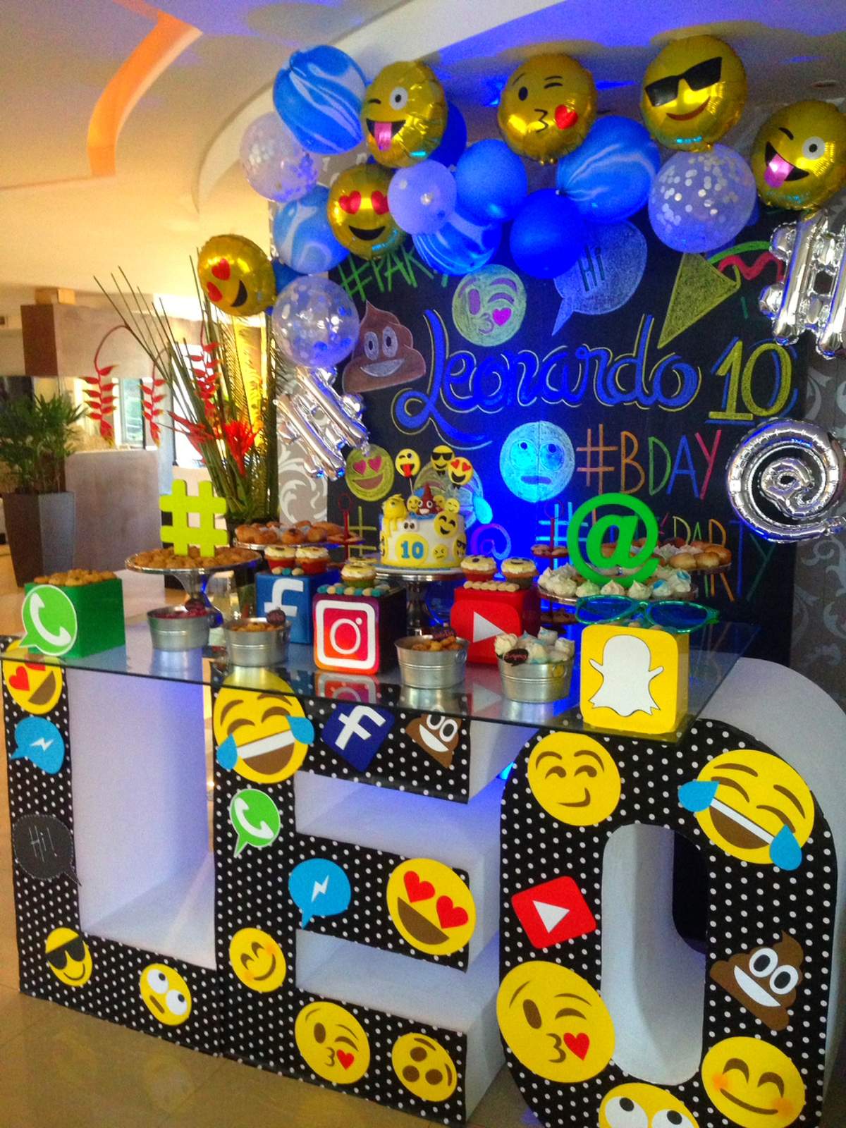 Leo Emojis party  - Emojis