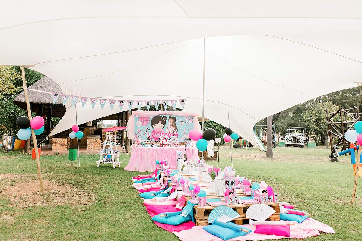 Japenese Garden Party Birthday Party Ideas Photo 17 of 60 Catch My