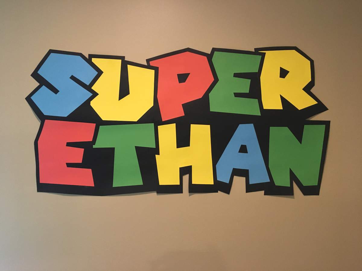 Super Ethan Birthday 6th - Super Mario Bros