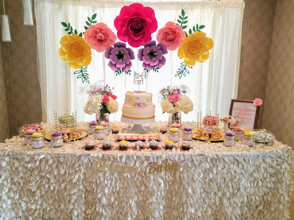 Spring Flowers / Baby Shower "Garden Baby Shower" Catch My Party