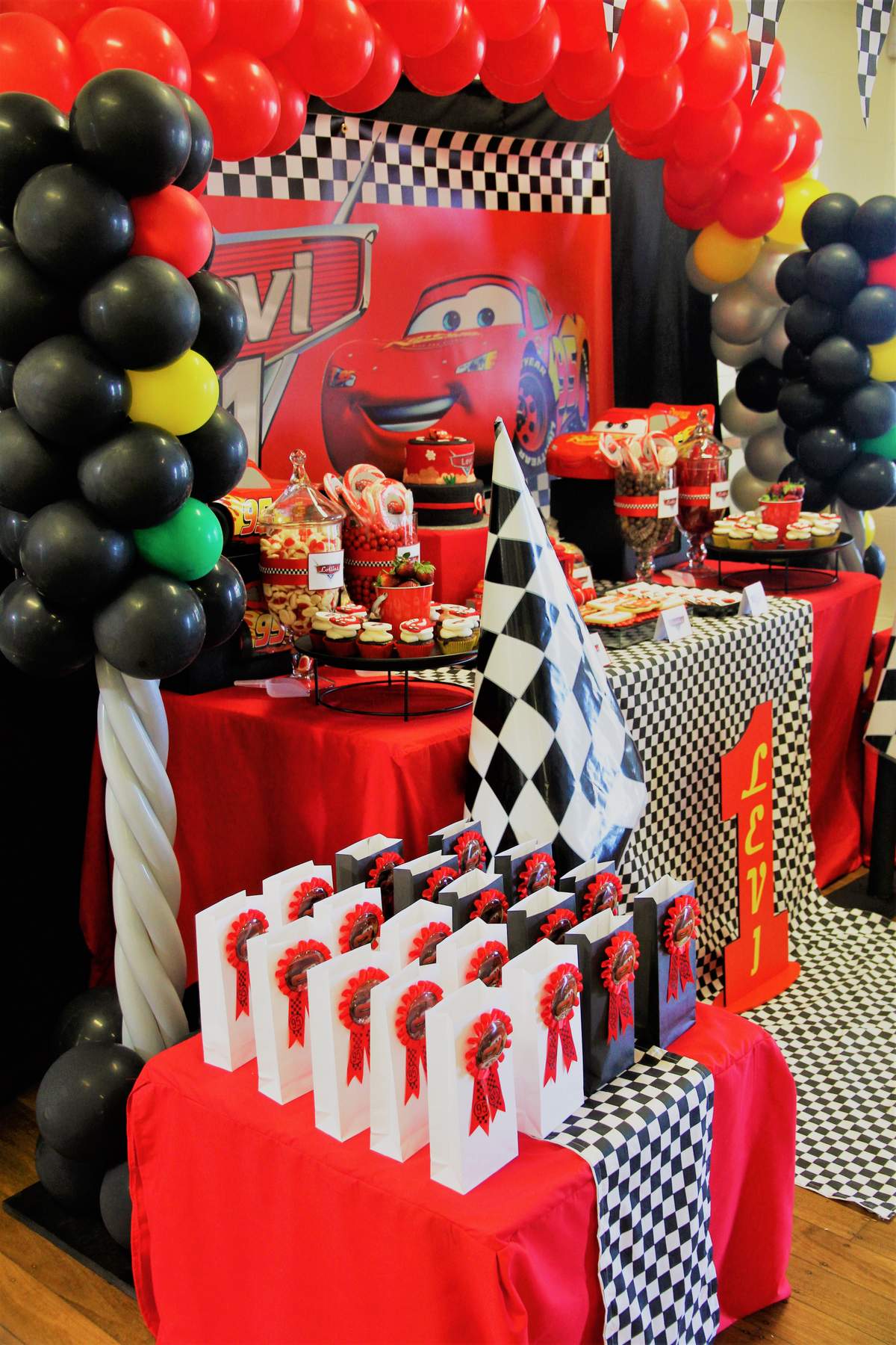 Cars Birthday Party Theme Disney Pixar Cars Birthday Party Background 