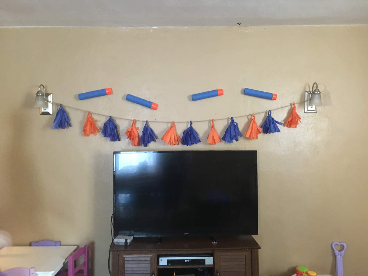 Emmets 7th nerfday! - Nerf party