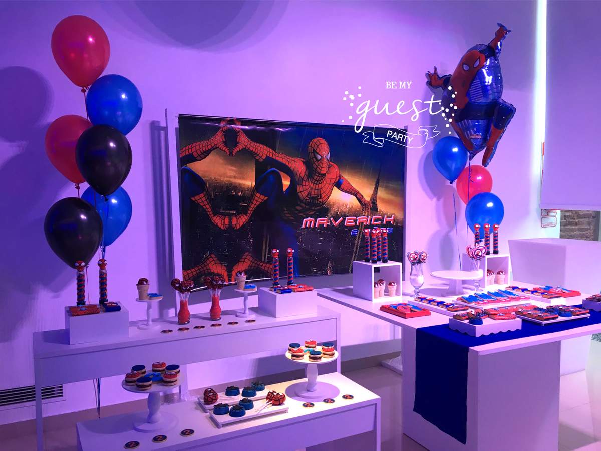 Cumple Maverick - Spiderman