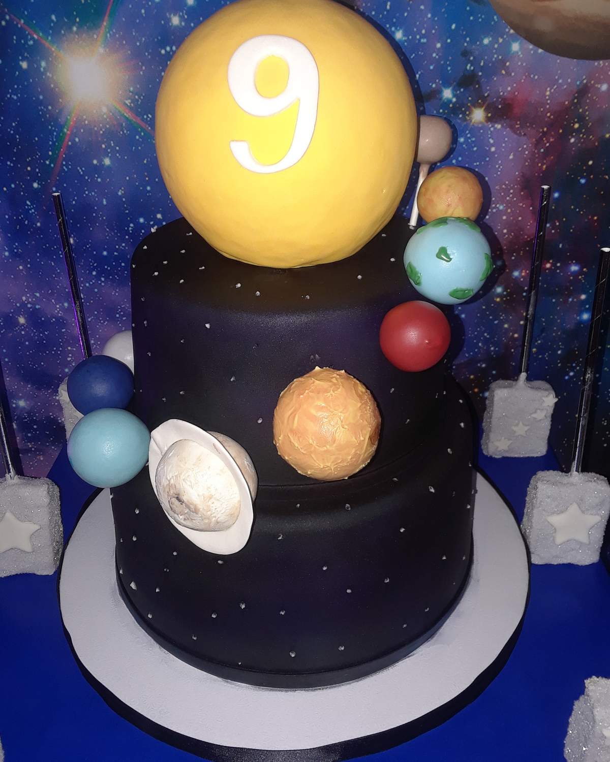 Solar system birthday party ideas photo 15 of 21 catch my party