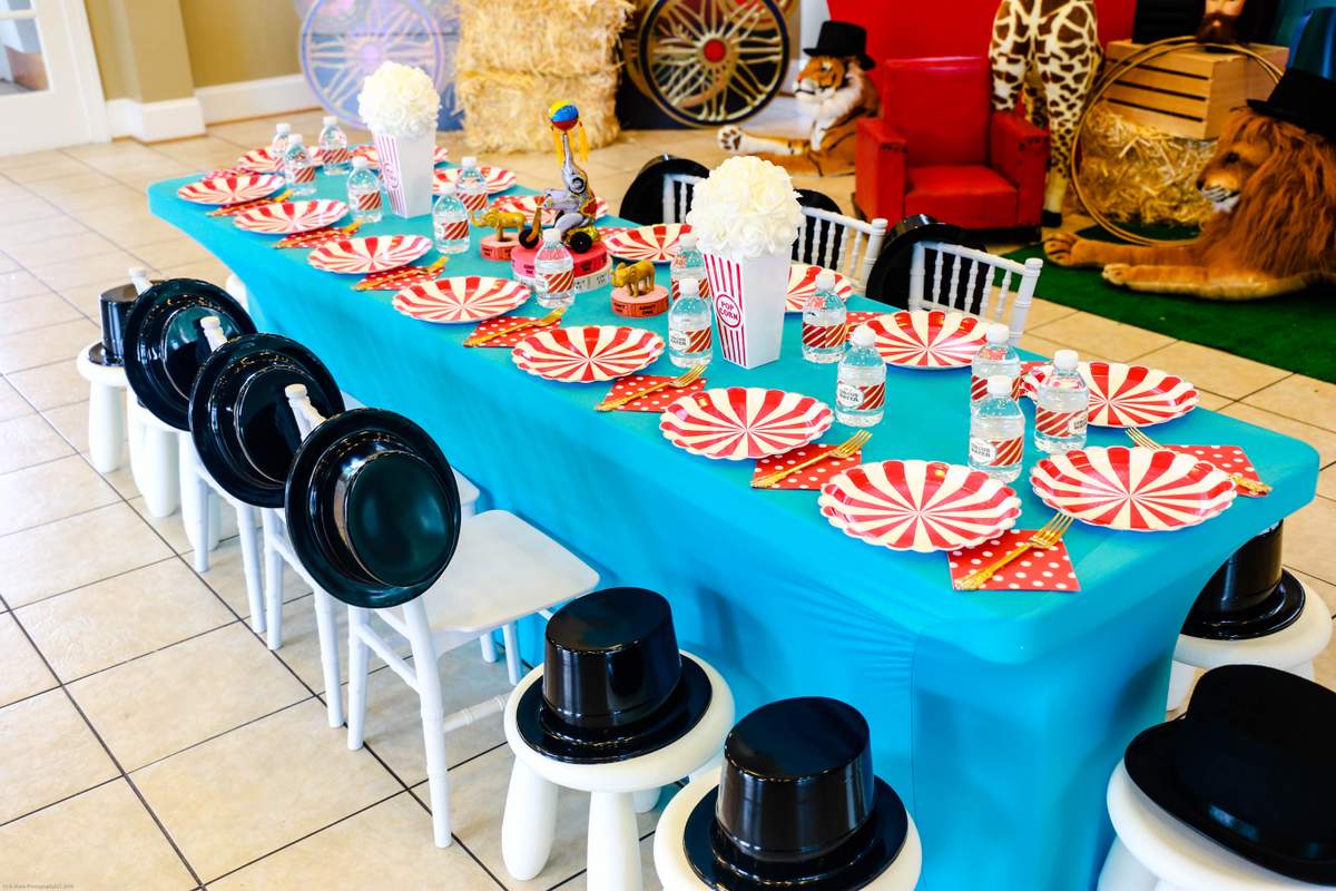 Circus Party Birthday Party Ideas Photo 1 of 25 Catch My Party