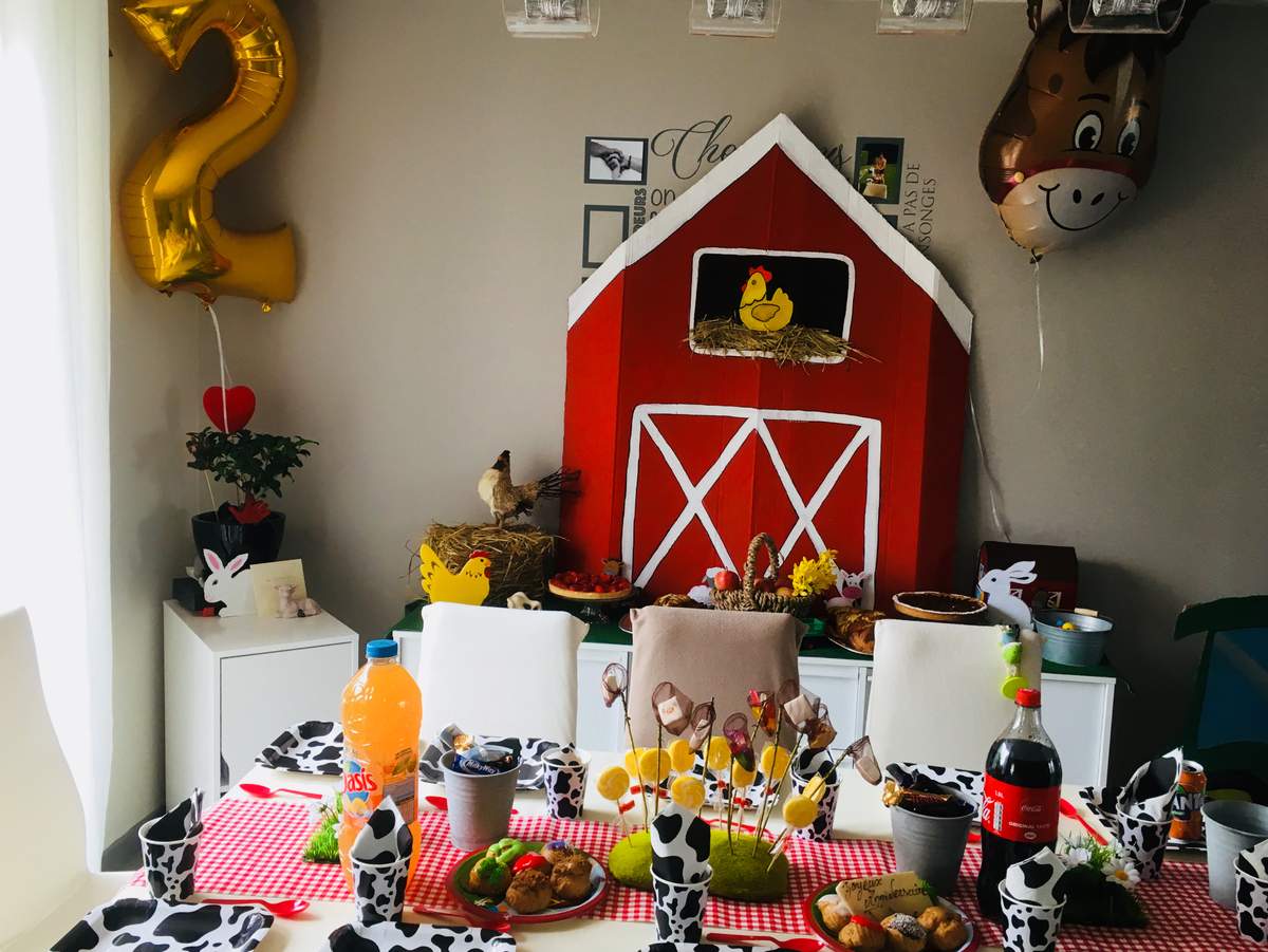 Anniversaire jules 2 ans - ferme - Ferme - barnyard 