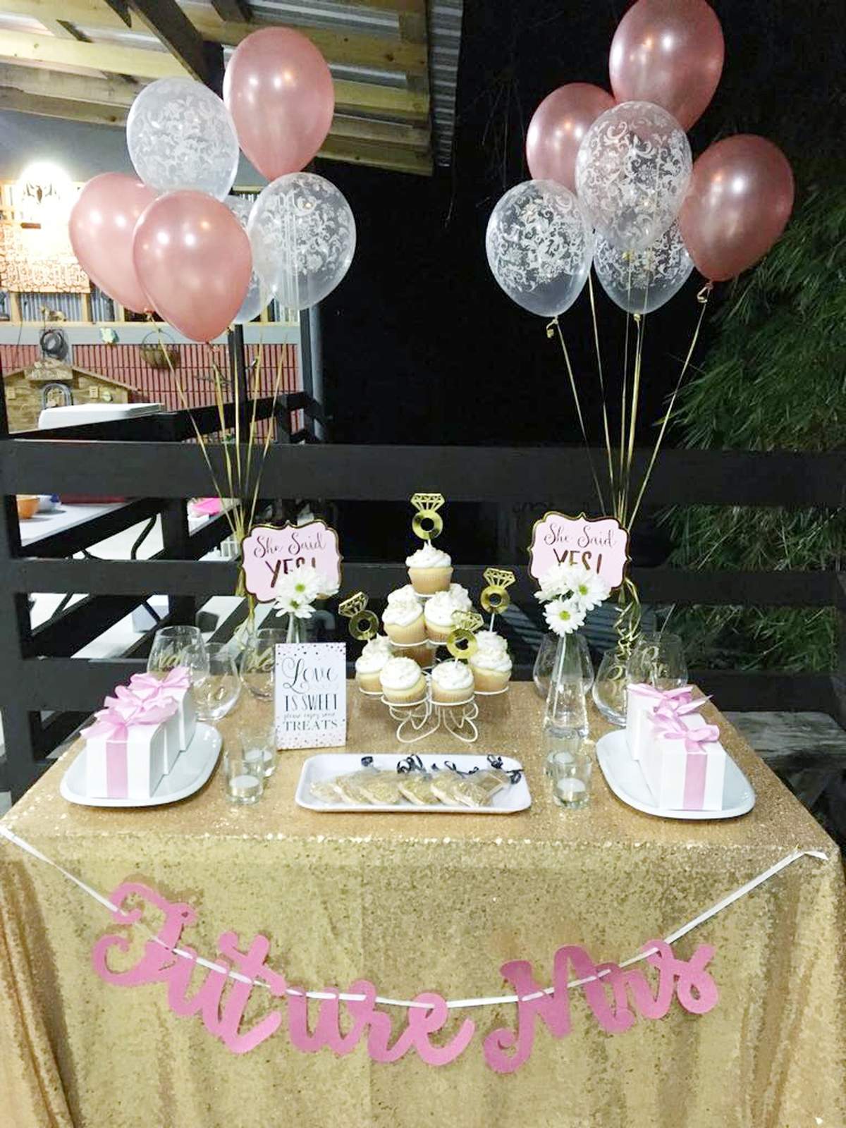 A GOLD Bachelorette Party - Bachelorette