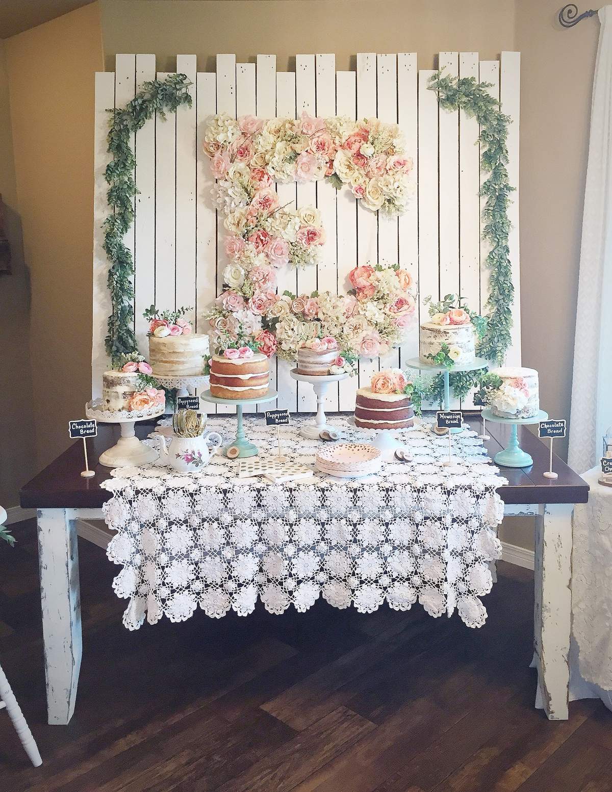 Floral Birthday Party Ideas Photo 1 of 66 Catch My Party