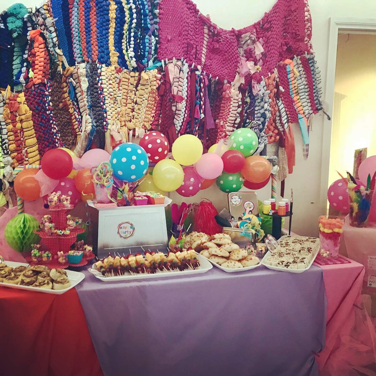 Avah's Arty PARTy 6th Birthday  - Arts & Crafts
