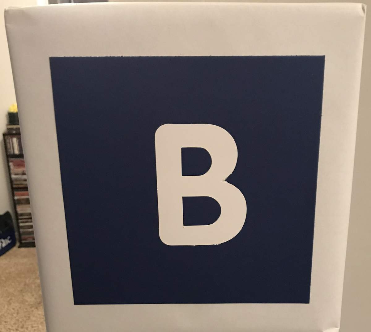 J & J's Baby Shower - Baby Blocks